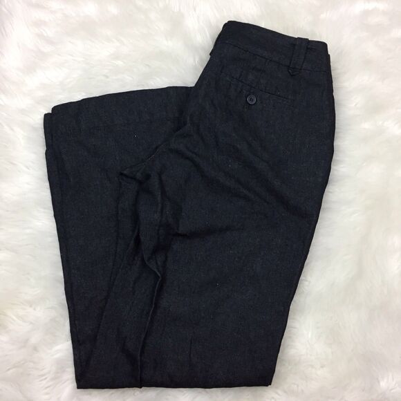 LOFT 6 Womens Dark Gray Career Work Pants - Picture 1 of 4